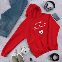 Load image into Gallery viewer, Love Thyself Unisex Hoodie
