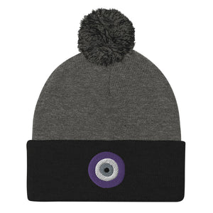 Evil EYE Pom-Pom Beanie